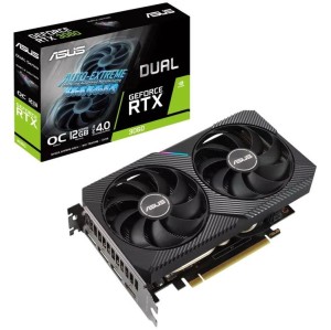 کارت گرافیک ایسوس مدل Dual RTX 3060 OC Gaming حافظه 12